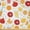 Apricot Ruby, variant on Ambesonne Ethnic Fabric by the Yard Microfiber, Horizontal Irregular Stripes, 2 Yards, Indigo Ginger White
