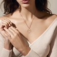 thumbnail image 4 of YYKihy Necklace For Women Love Heart Pendant Birthstone Necklaces For Women Jewelry For Women Anniversary Birthday Gifts For Women Her Wife Mom Valentines Mothers Day Gifts, 4 of 5