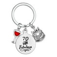 thumbnail image 1 of Fiudx Liquidación De Joyas Regalos De Cumpleaños Llaveros De Cumpleaños Live Laugh Regalos Inspiradores Para Un Amigo, 1 of 3
