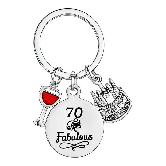 Fiudx Liquidación De Joyas Regalos De Cumpleaños Llaveros De Cumpleaños Live Laugh Regalos Inspiradores Para Un Amigo