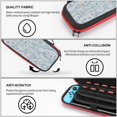 thumbnail image 3 of Estuche de transporte Cinnamoroll para Nintendo Switch, carcasa rígida, portátil, para viajes, bolsa de almacenamiento de juegos, 3 of 5