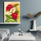 thumbnail image 5 of Cuadros Decorativos Kit de dibujo 5D Diamond Painting Full Square Drill (DF1011 Red White Flower) Likrtyny embutido en tela, 5 of 9