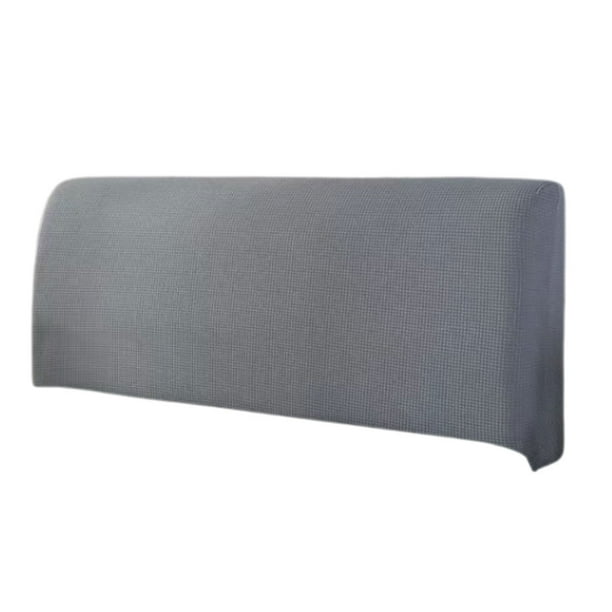 Advancent Cubierta protectora a prueba de polvo fácil de instalar y reemplazar para actualización y cabecera de cabecera de cama Juegos de cama gris claro