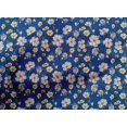 thumbnail image 4 of oneOone Cotton Cambric Blue Fabric Sunflower Floral Quilting Supplies Print Sewing Fabric By The Yard 56 Inch Wide, 4 of 4