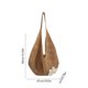 thumbnail image 3 of Bolso de hombro tejido de gran capacidad, material de algodón ligero, estilo casual, adecuado para la playa, viajes y uso diario, disponible en múltiples colores., 3 of 6
