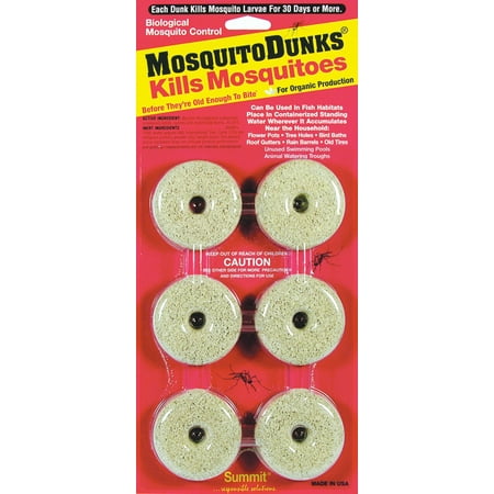 Summit Mosquito Dunks Insect Repellent Solid For Mosquitoes 3.7 oz