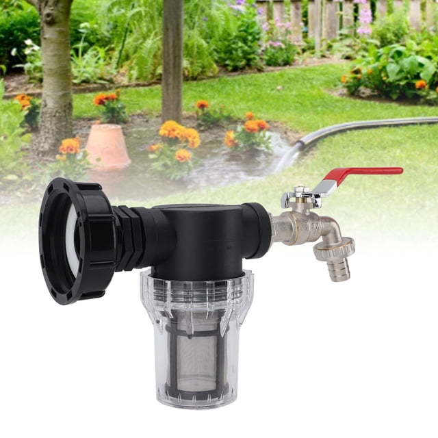 Conector De Filtro De Tanque IBC, Conector De Filtro De Barril De Tonelada Universal, Confiable, Sellado De Flujo Grande, Liviano, Para Jardín