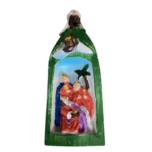 Belén De Escritorio, Adorno Para Estantería, Decoración Para El Hogar O La Oficina, Figura Religiosa, Decoración Navideña Para La Mesa.
