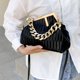 thumbnail image 1 of Bolsa Triángulo plisado de mano femenino moda axila casual para banquete de noche Ndcxsfigh Para Estrenar, 1 of 9