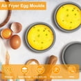 thumbnail image 5 of Tcwhniev 6Pcs Silicone Air Fryer Egg Mold,Air Fryer Muffin Pan Easy to Release Egg Poaching Cup Evenly Heated Muffin Mold Heat Resistant Silicone Egg Bite Molds for Home, 5 of 7