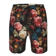 thumbnail image 3 of Fotbe Rose Flowers Trajes de Baño Estampados para Hombre, Shorts de Verano de Secado Rápido, Ropa de Playa, Bañadores-X-Large, 3 of 6