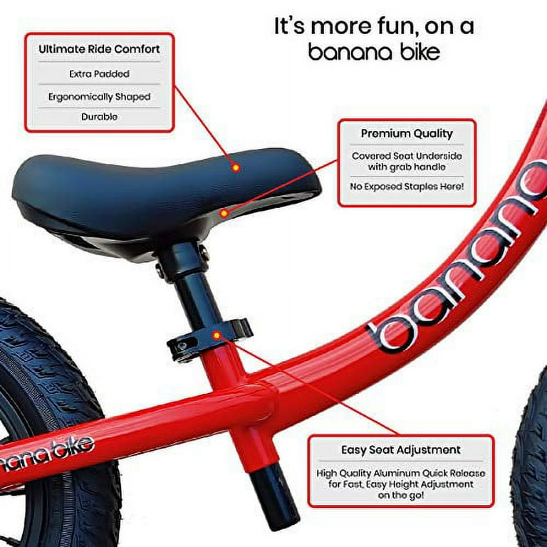 Banana GT Toddler s Beginner Training Cycle 12 Alloy Wheels Air Tires for Kids 2 5 Years Old Walmart