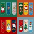 thumbnail image 6 of GYRATEDREAM 3 Pack Christmas Socks For Kids Cotton Socks Winter Warm Socks Xmas Gift for Boys Girls, 6 of 7