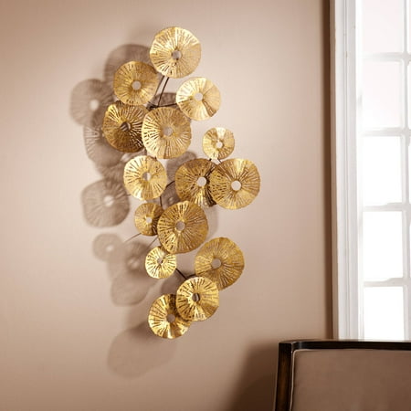 metal abstract gold sculpture metallic modern sculptures enterprises southern decor decorative tree midcentury flora homedepot aggie rachael accessories artwork walls