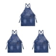 thumbnail image 1 of Maytalsory Unisex Apron For Style And Durable And Multi-purpose Affordable Kitchen Apron Blue 3Set, 1 of 6