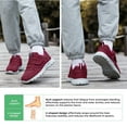 thumbnail image 6 of Diabetic Shoes for Men and Women with Swollen Feet Orthopedic Walking Shoes for Edema and Plantar Fasciitis Adjustable Closure with Arch Support, 6 of 7