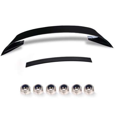 PIT66 Trunk Rear Spoiler Wings Fit for 2015-2020 Ford Mustang GT350 GT350R Gloss Black