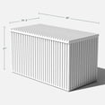 thumbnail image 3 of Veradek Everything Box 120 Gallon Capacity Deck Box White, 3 of 9