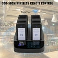 thumbnail image 4 of VEVOR F101 Restaurant Pager System 16 Pagers, Max 98 Beepers Wireless Calling System, Touch Keyboard with Vibration, Flashing and Buzzer for Church, Nurse,Hospital & Hotel, 4 of 9