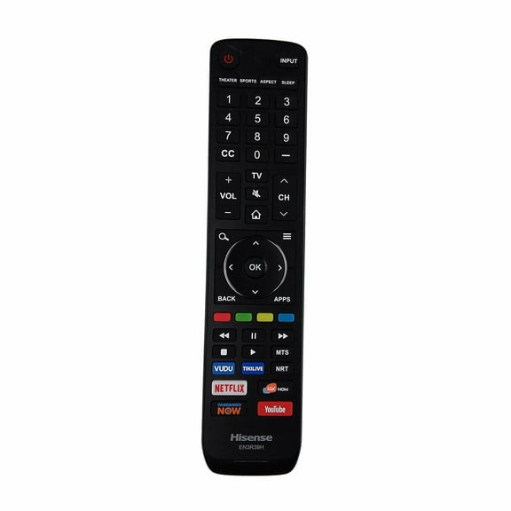 Original Hisense EN3R39H Remote Control for Smart 4k TVs