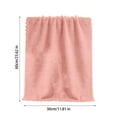 thumbnail image 3 of Mouliraty Velvet Towel Plain Face Towel Soft Absorbent Face Wash Ah Face Towel, 3 of 5