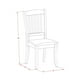 thumbnail image 4 of Set de comedor East West Furniture con mesa redonda de 36 pulgadas y 4 sillas de lino, 4 of 6