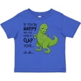 thumbnail image 3 of Inktastic T-Rex Can't Clap Boys or Girls Toddler T-Shirt, 3 of 5