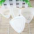 thumbnail image 3 of Maoww 2Pcs Sushi Molds Transparent Convenient Small Triangular Plastic Kitchen Food DIY Non-Stick Rice Ball Mould Triangular Lovely Bento Accessories Household Bar, 3 of 6