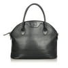 Pre-Owned Burberry Handbag Calf Leather Black