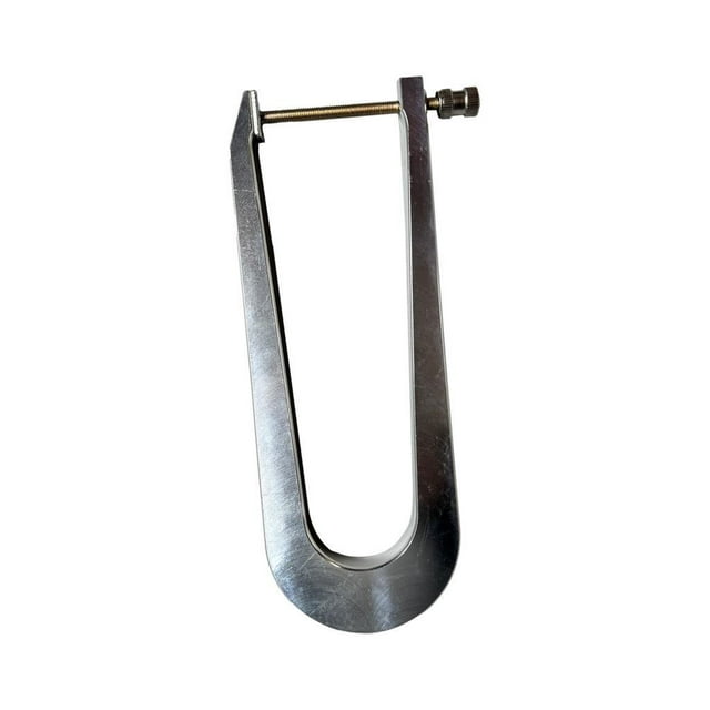 pitrice Violin Beam Clamp Replacement Universal Violin Back Plate Panel 8.03cm Clip Bracing Silver 20cm
