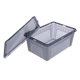 thumbnail image 1 of Caja De Plástico Negro Transporte De Cría Caja De Alimentación De Alimentos, 1 of 9