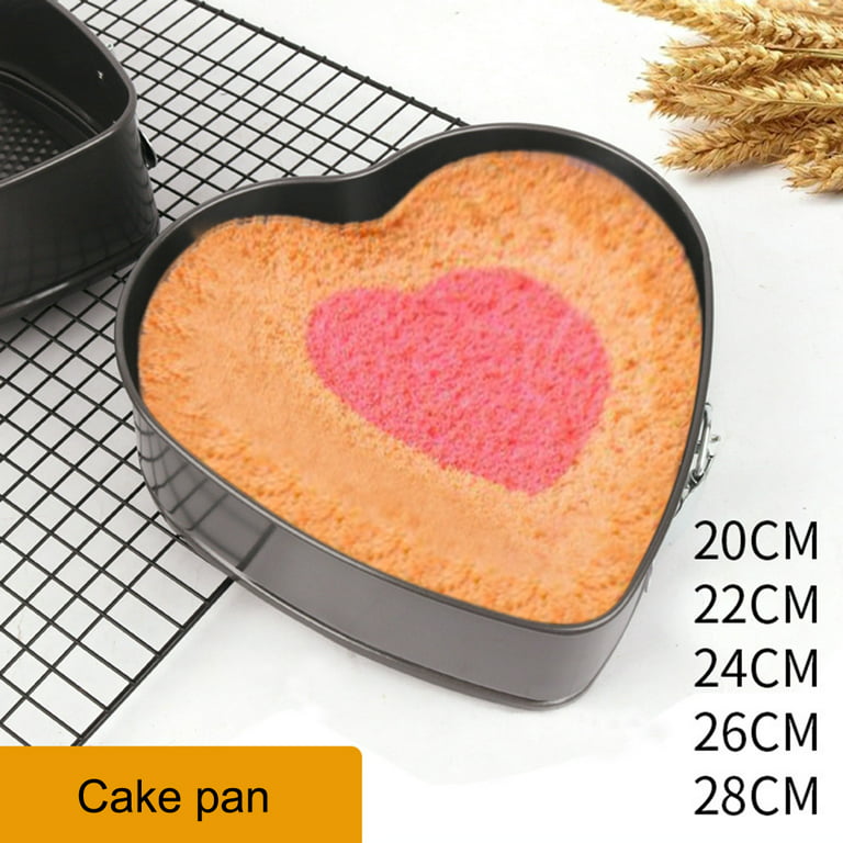 Springform Cake Pan Non stick Cheesecake Pans 1 Heart Shape - Temu
