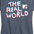 thumbnail image 3 of MTV - The Real World Logo - Women's Short Sleeve Graphic T-Shirt, 3 of 5