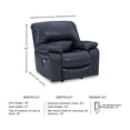 thumbnail image 3 of Signature Design by Ashley Leesworth Ocean Power Recliner, 3 of 29