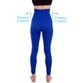 thumbnail image 7 of Homma Activewear Thick High Waist Tummy Compression Slimming Body Leggings Pant (Large, Royal), 7 of 7