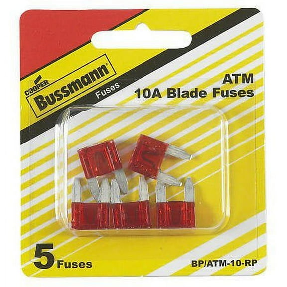 Bussmann ATM 10A Blade Fuses BP/ATM-10-RP
