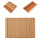 thumbnail image 5 of GOOHOCHY 2 manteles individuales elegantes de madera de bambú antideslizantes para mesa de té, manteles individuales aislantes, 5 of 7