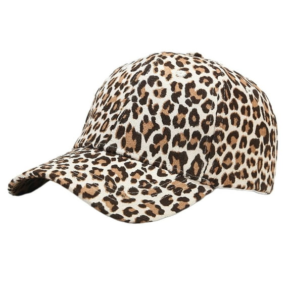 lanema Unisex Summer Vintage Leopard Print Cotton Baseball Cap Harajuku Hip Hop Outdoor Sport Sunscreen Adjustable for Snapback
