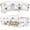 3*6m flat ceiling (10*18 cross pipe) US market exclusive, white, variant on 10x20 ft Pop Up Canopy Tent with 6 Removable Sidewalls,3 Adjustable Heights,Quick Setup,Heavy Duty Waterproof Outdoor Canopy with Stakes & Ropes for Events, Wedding, Market
