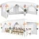 thumbnail image 3 of Yeshouse Carpa plegable de 3 x 6 m con ventanas de polietileno, bolsa con ruedas, paredes laterales extraíbles, refugio impermeable para fiestas, jardines, eventos y bodas, 3 of 10
