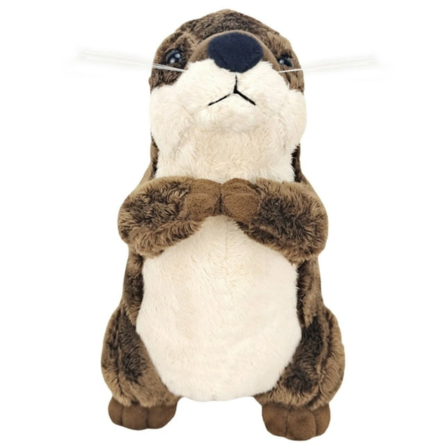 7.87 Inch Otter Plush Toy, Cute Standing Sea Otter Stuffed Animal ...