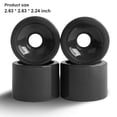 thumbnail image 4 of Eigraketly 4 piezas rueda de monopatín ruedas de longboard reemplazo profesional azul oscuro patinar Negro Eigraketly OD020059-02, 4 of 6