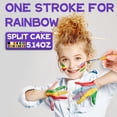 thumbnail image 4 of Kit de pintura facial OPHIR Rainbow Water Activated para niños, 4 of 6