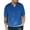 Blue, variant on Men's Polo Shirt Muscle Short Sleeve V Neck Stretch Casual Slim Fit Vintage Casual Golf T-Shirt