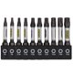 thumbnail image 1 of 10pcs 1/4 Screwdriver Bit Set Magnetic Impact Cross Hexagonal Torx With Bit Holder For Socket Switch Power Tool, 1 of 4
