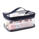 thumbnail image 3 of Bolsa de cosméticos gruesa, bolsa de aseo de PVC de viaje portátil transparente, bolsa de almacenamiento transparente impermeable, bolsa de almacenamiento de artículos de tocador, 3 of 5