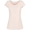 thumbnail image 1 of Build Your Brand T-Shirt à Col Grand pour Femmes, 1 of 3