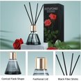 thumbnail image 4 of Nordic Rose Reed Diffuser with 8 Black Fiber Sticks,3.38 oz Scent Diffuser for Home Shelf Decor,Last Up 30 Days, 4 of 5
