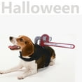 thumbnail image 4 of Halloween Pets Costumes,Pet Deadly Dog Costume,Dogs Halloween Spooky Costumes,Party Dress Up Scare Costumes for Cats Puppy Small Medium Dogs Pipe Clamp S, 4 of 5