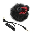 thumbnail image 5 of Furry Microphone Windscreen Mic Cover Windshield for Microphone Blue, 5 of 7